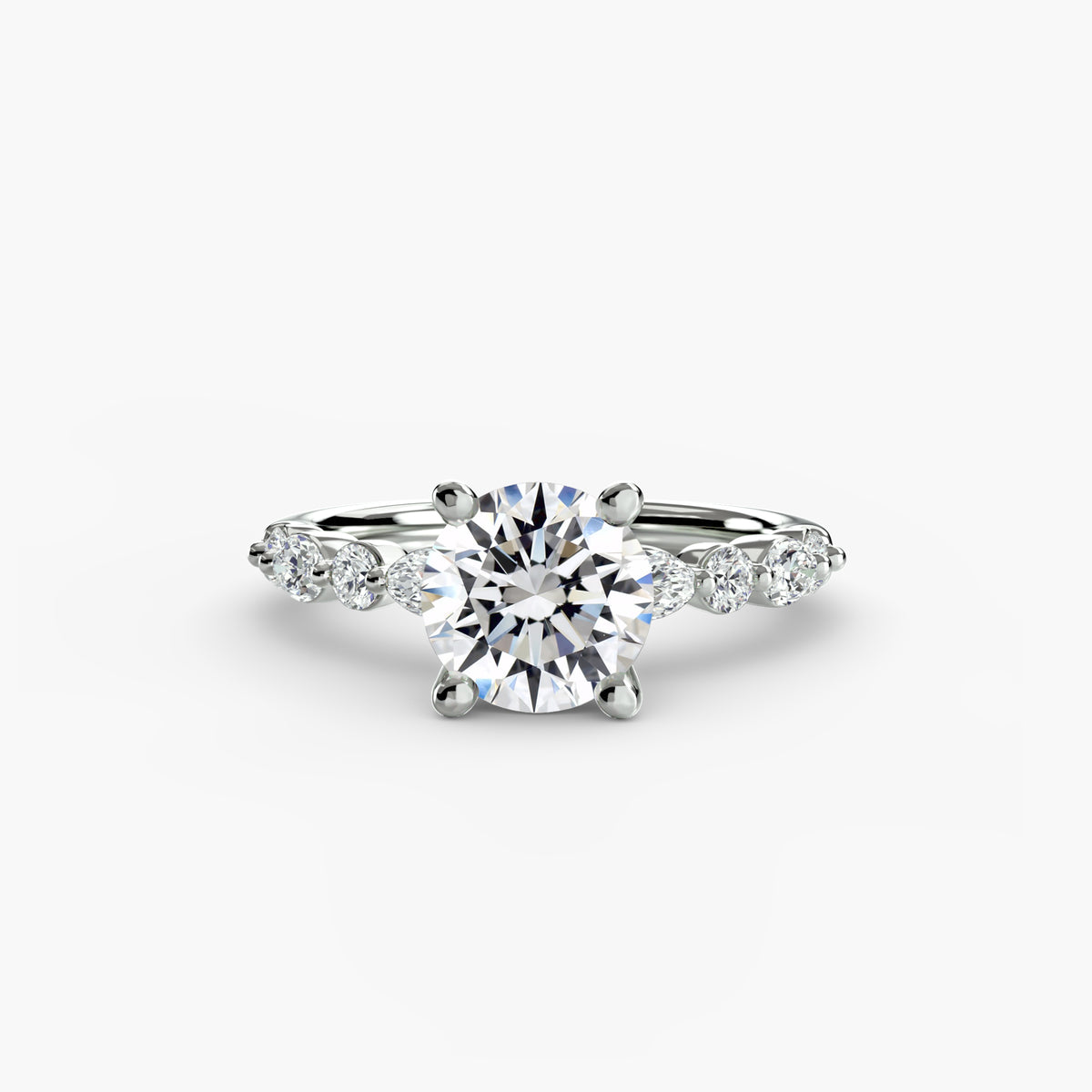 Infinity Pavé Solitaire