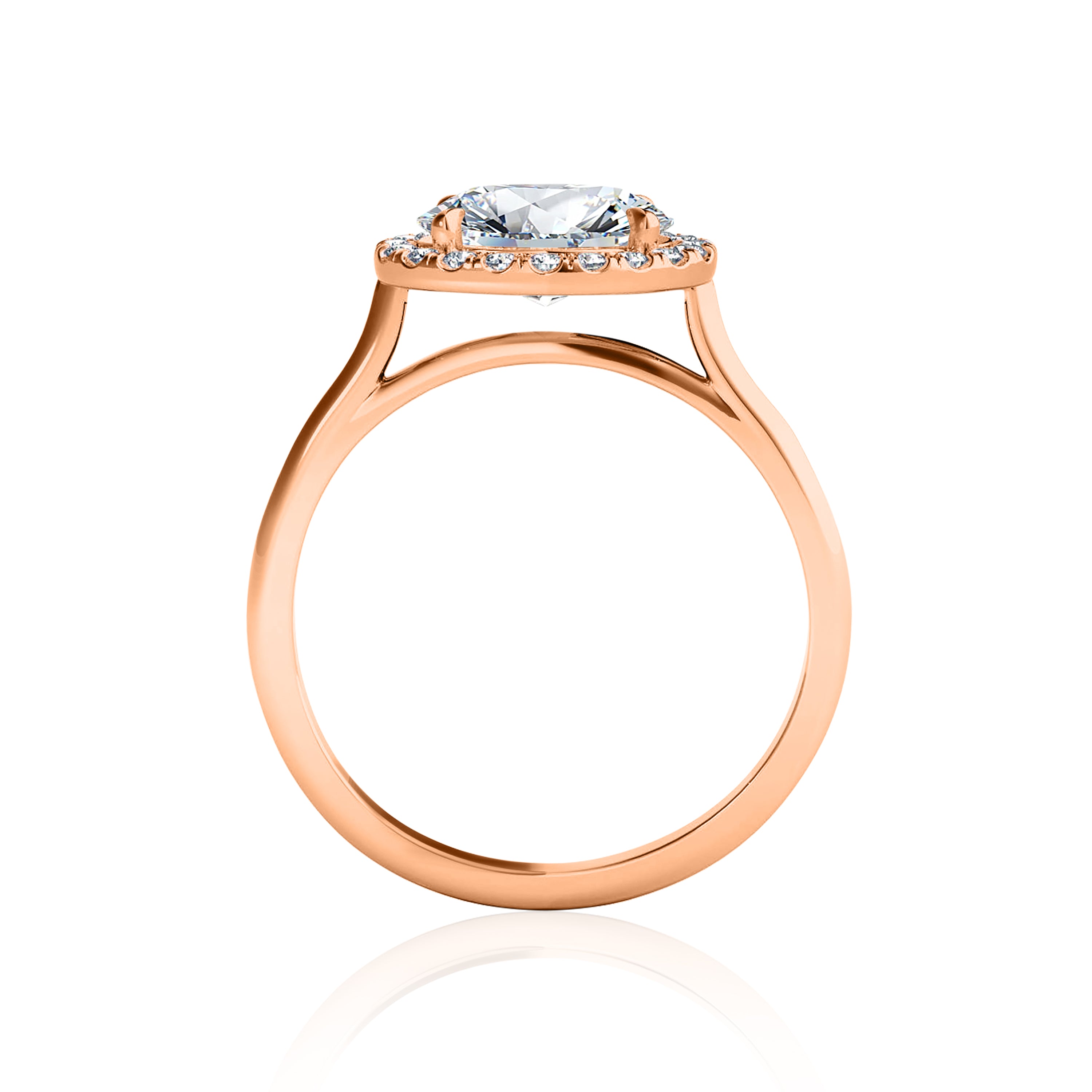 #Metal_14K Rose Gold#Shape_Oval