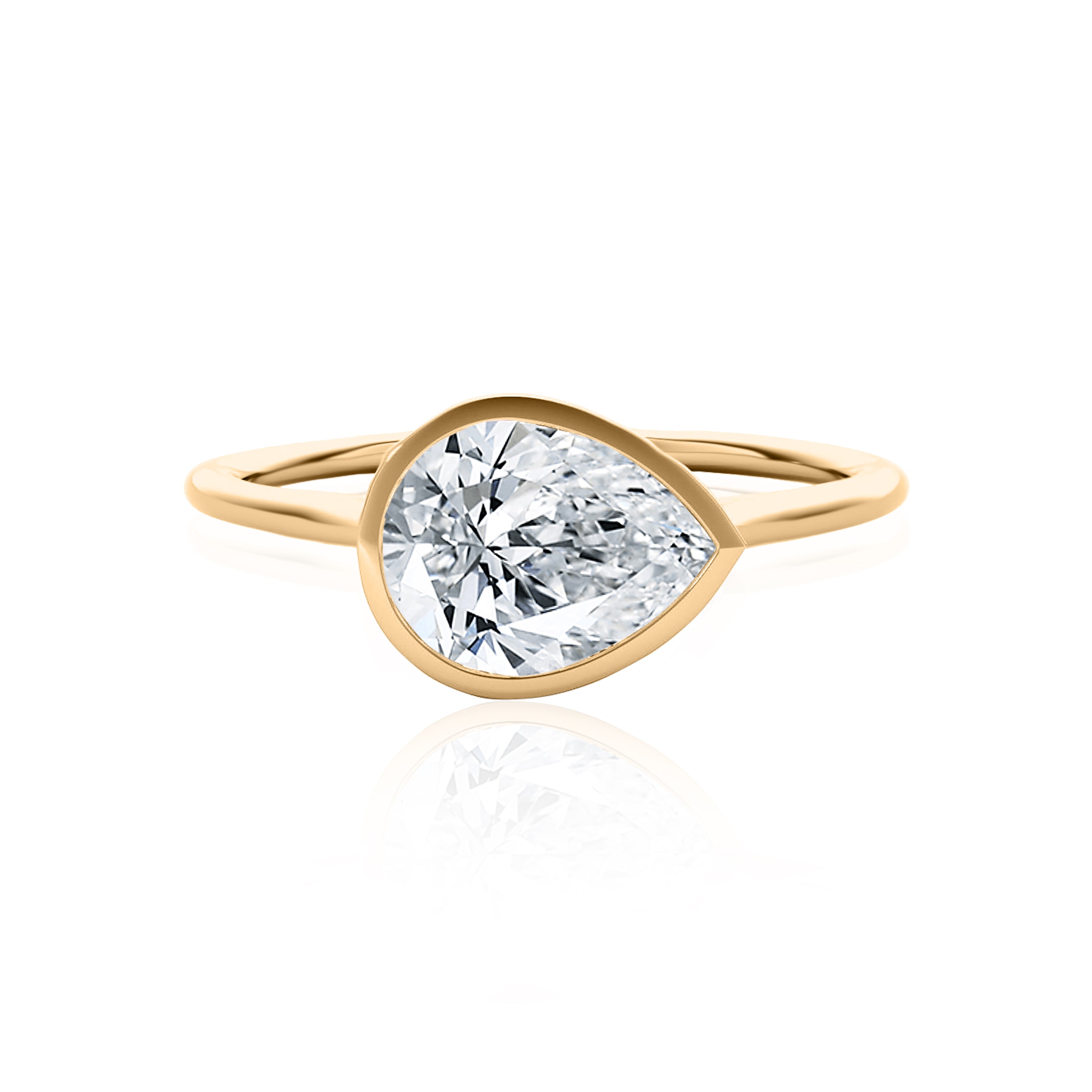 #Metal_14K Yellow Gold#Shape_Pear#Metal_18K Yellow Gold