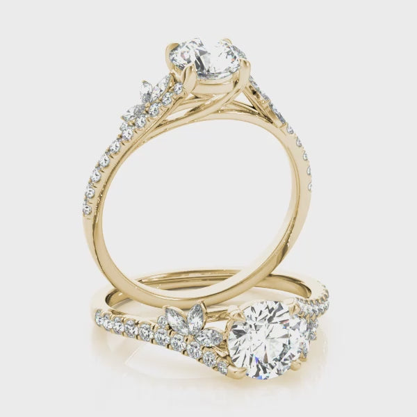 #Metal_14K Yellow Gold#Shape_Round#Metal_18K Yellow Gold