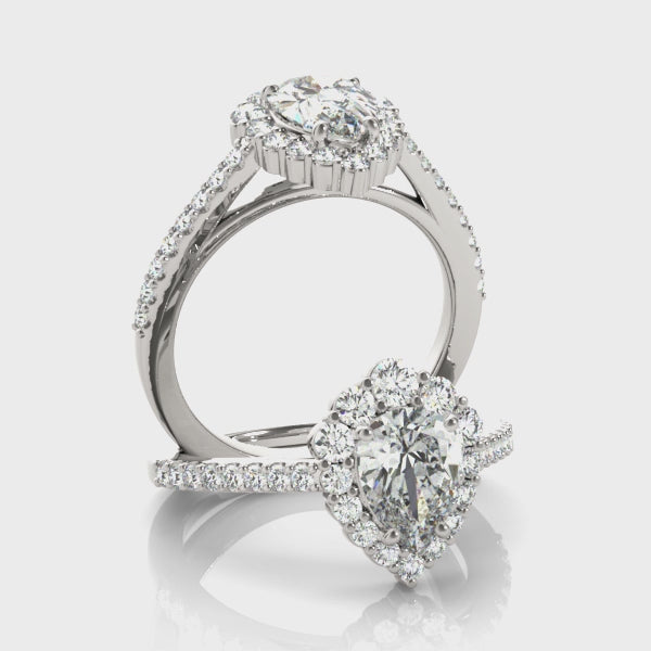 #Metal_14K White Gold#Shape_Pear#Metal_18K White Gold#Metal_Platinum