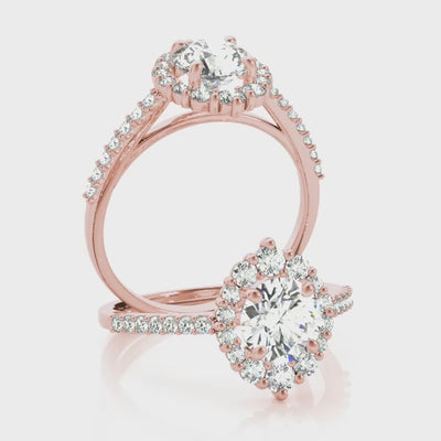 #Metal_14K Rose Gold#Shape_Round