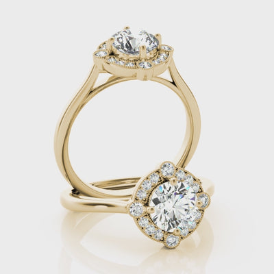 #Metal_14K Yellow Gold#Shape_Round#Metal_18K Yellow Gold