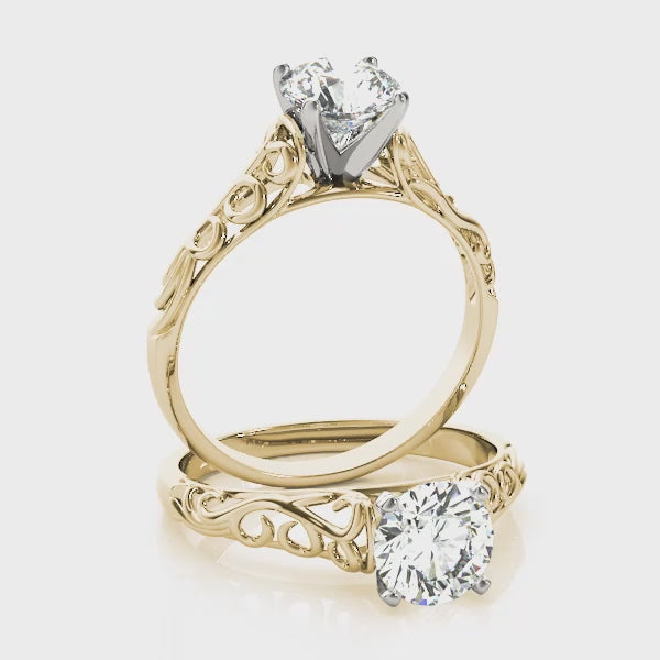 #Metal_14K Yellow Gold#Prong_Standard#Metal_18K Yellow Gold#Shape_Round#Shape_Heart