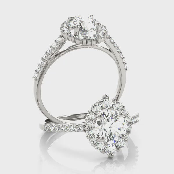 #Metal_14K White Gold#Shape_Round#Metal_18K White Gold#Metal_Platinum