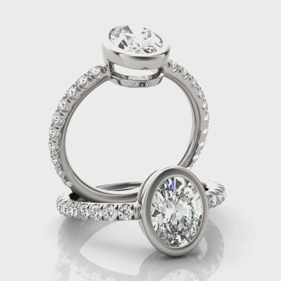 #Metal_14K White Gold#Shape_Oval#Metal_18K White Gold#Metal_Platinum