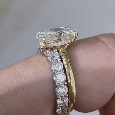 1.50ct Sophia Contour Diamond Platinum Wedding Band