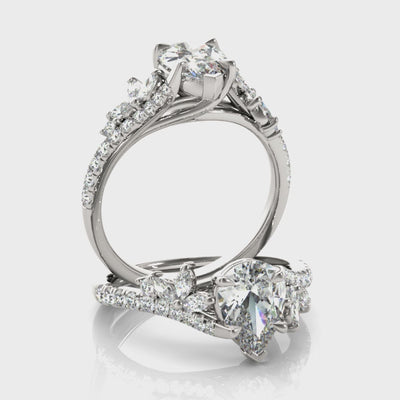 #Metal_14K White Gold#Shape_Pear#Metal_18K White Gold#Metal_Platinum