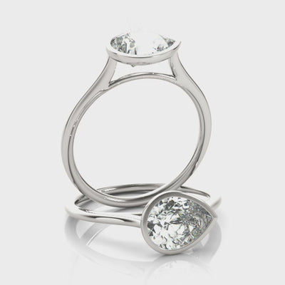 #Metal_14K White Gold#Shape_Pear#Metal_18K White Gold#Metal_Platinum