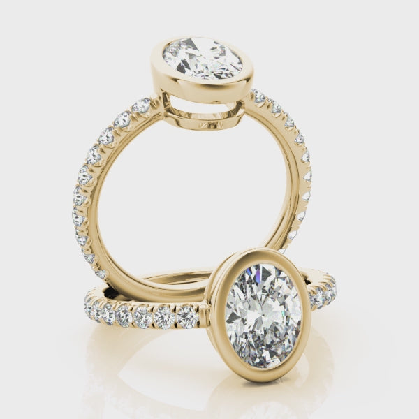 #Metal_14K Yellow Gold#Shape_Oval#Metal_18K Yellow Gold