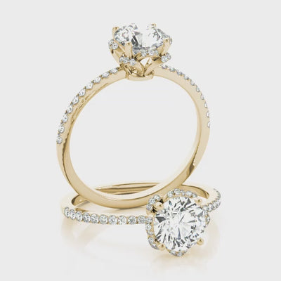 #Metal_14K Yellow Gold#Shape_Round#Metal_18K Yellow Gold