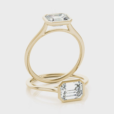 #Metal_14K Yellow Gold#Shape_Emerald#Metal_18K Yellow Gold