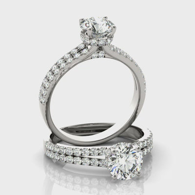 #Metal_14K White Gold#Shape_Round#Metal_18K White Gold#Metal_Platinum