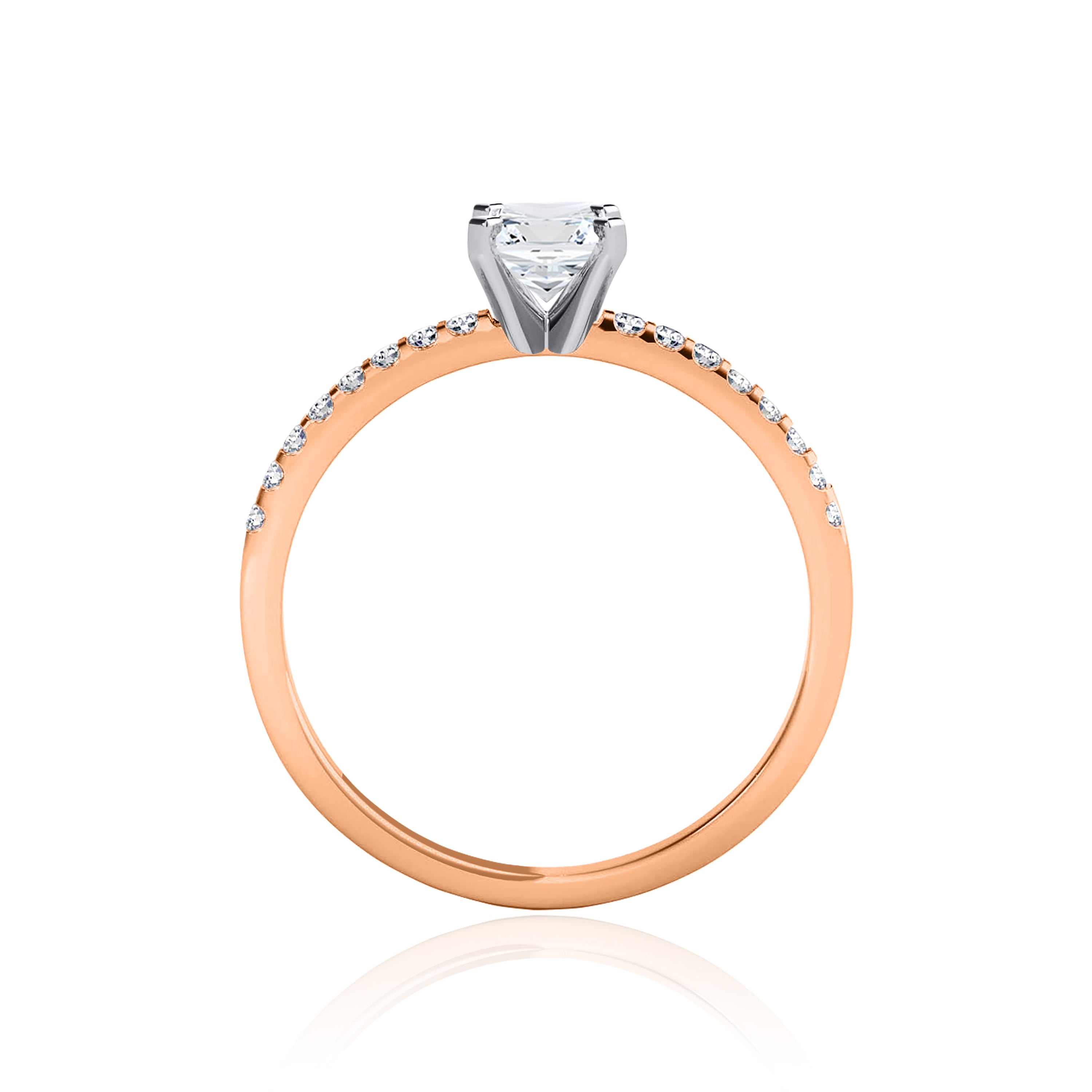 #Metal_14K Rose Gold#Shape_Oval