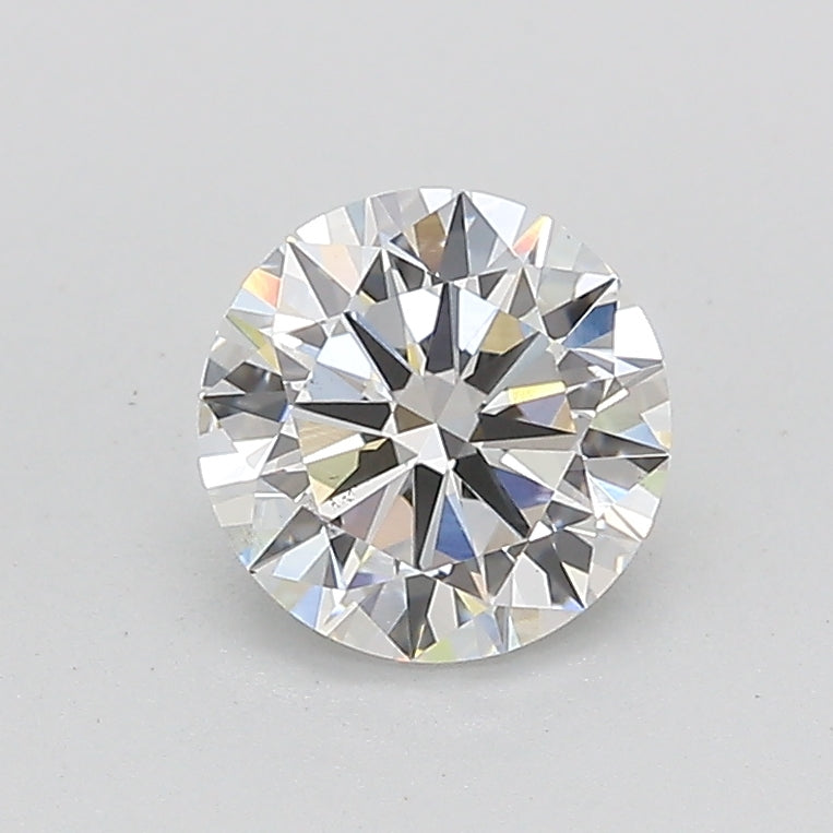 Round Lab Created Diamond