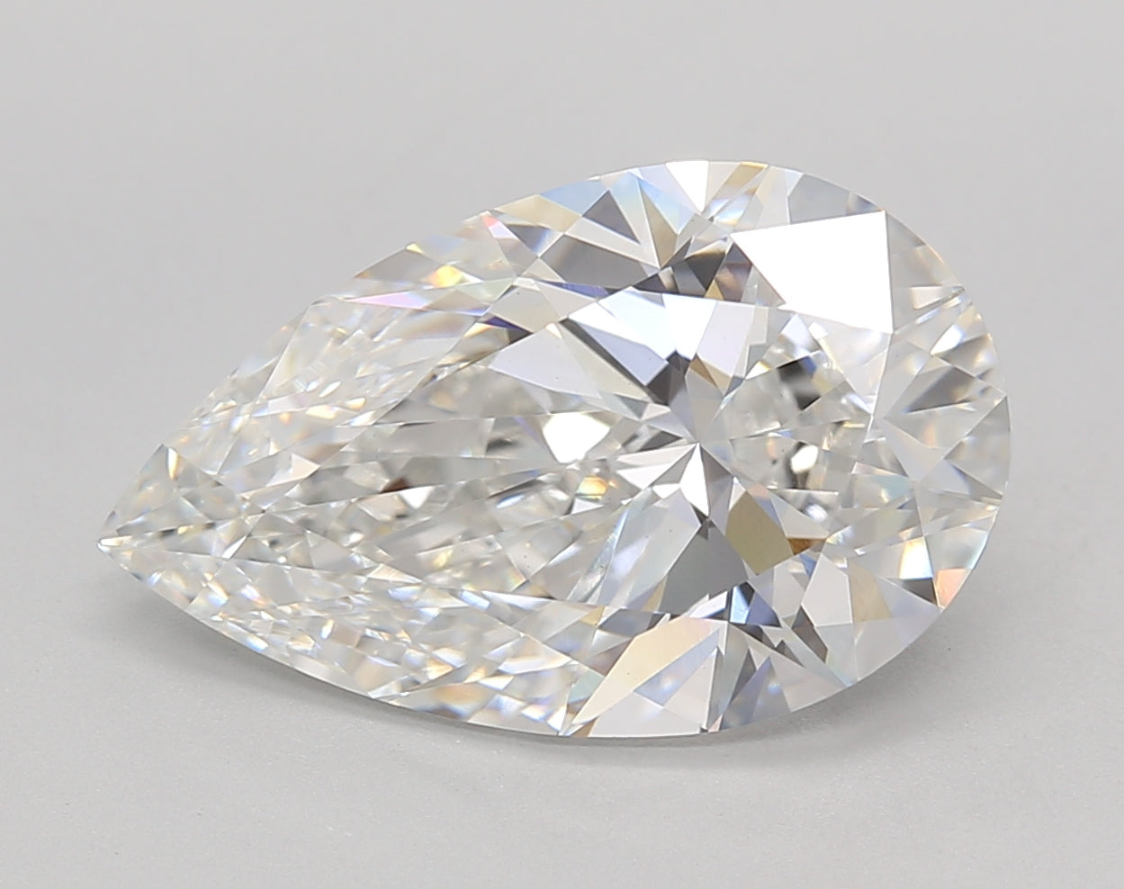 Pear Lab Created Diamond