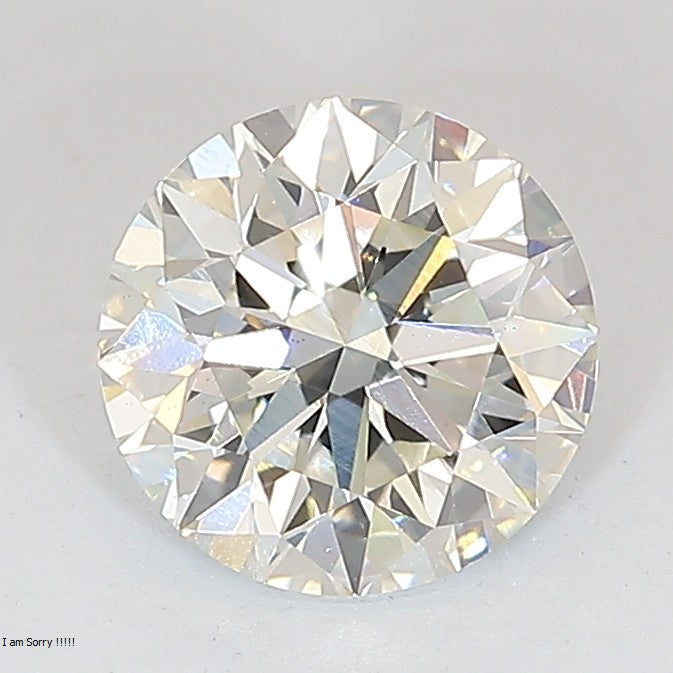 Round Lab Created Diamond