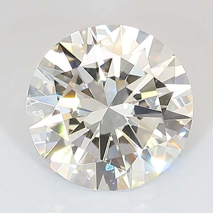Round Lab Created Diamond