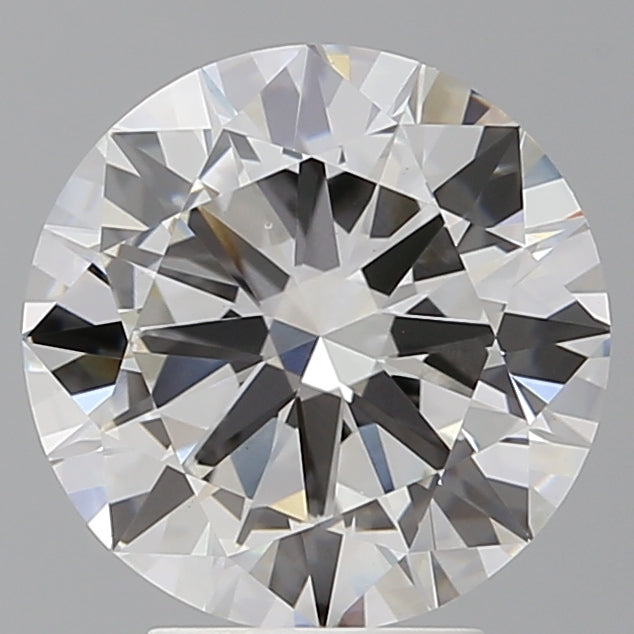 Round Lab Created Diamond
