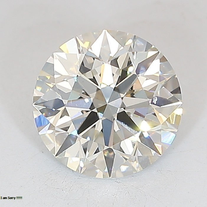 Round Lab Created Diamond
