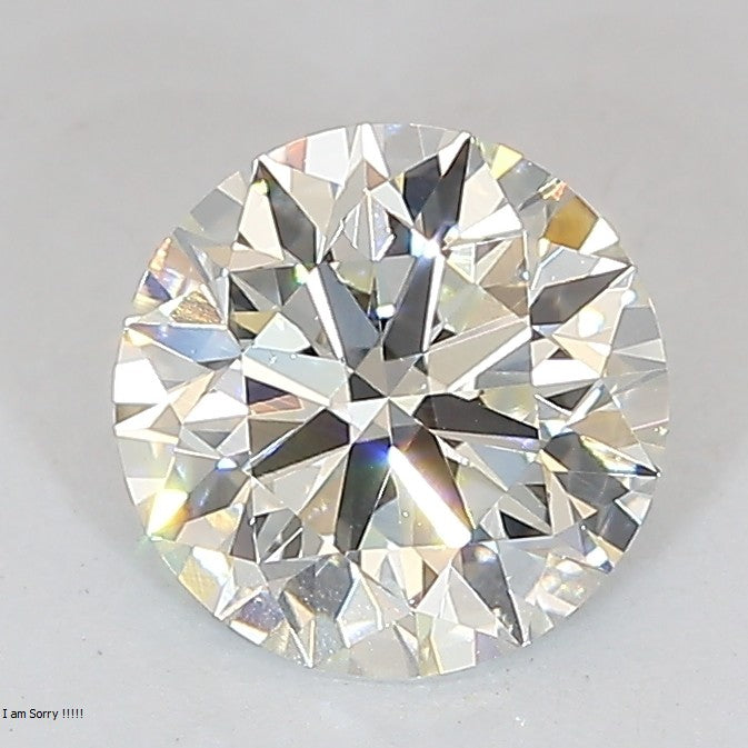 Round Lab Created Diamond