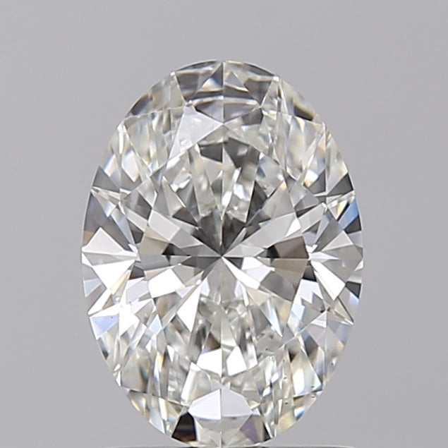 Oval Lab Created Diamond