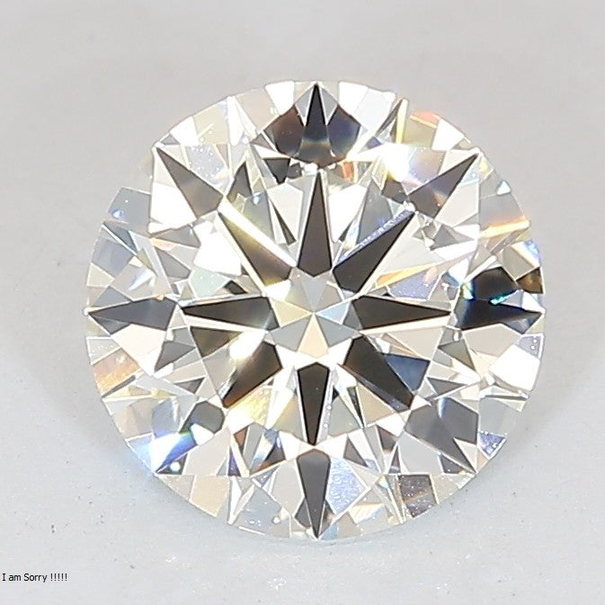 Round Lab Created Diamond