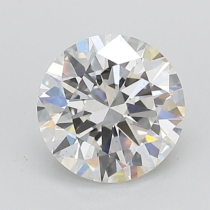 Round Lab Created Diamond