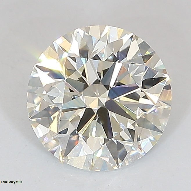 Round Lab Created Diamond
