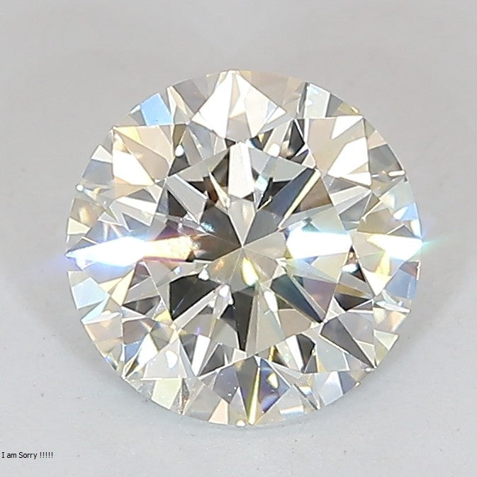 Round Lab Created Diamond