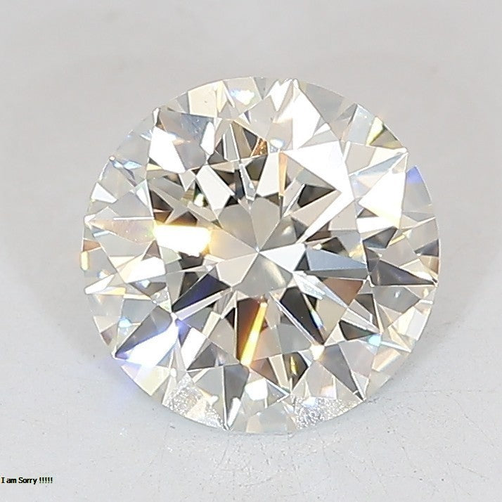 Round Lab Created Diamond