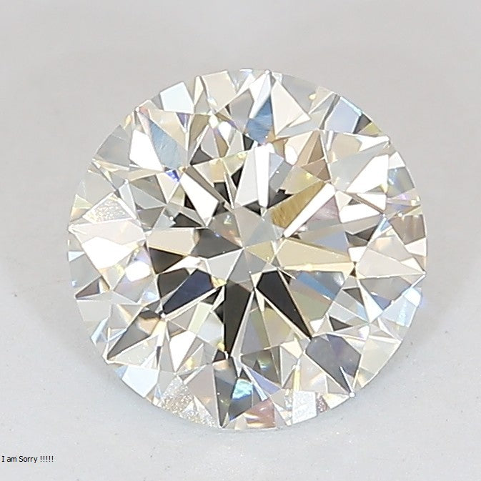 Round Lab Created Diamond