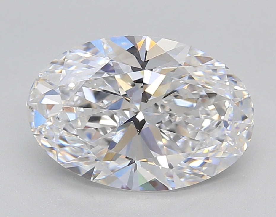 Oval Lab Created Diamond
