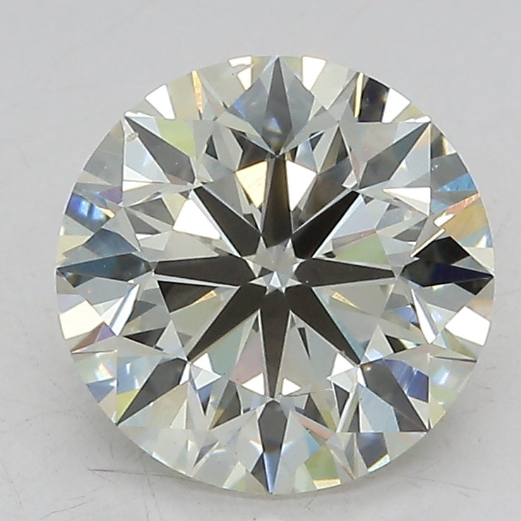 Round Lab Created Diamond
