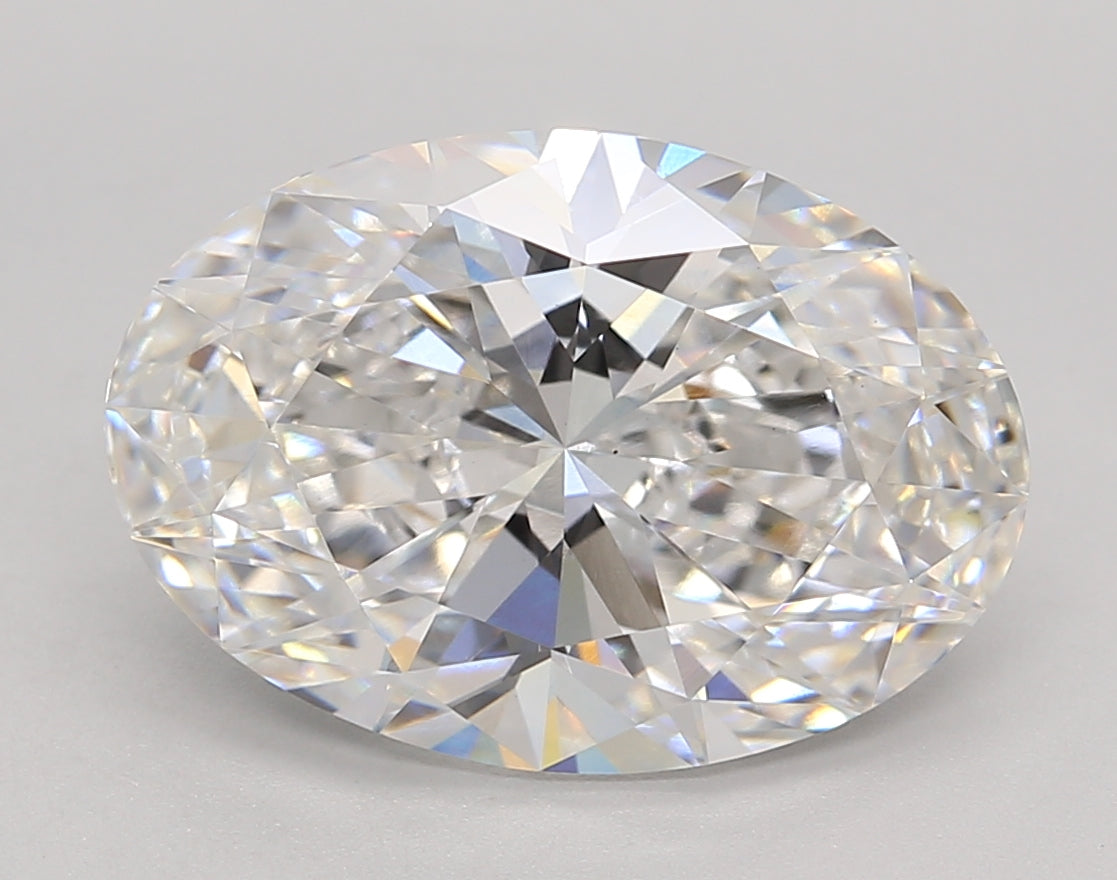 Oval Lab Created Diamond