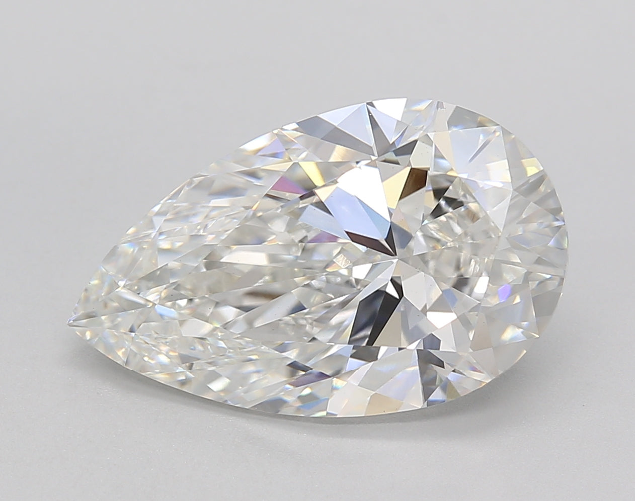 Pear Lab Created Diamond