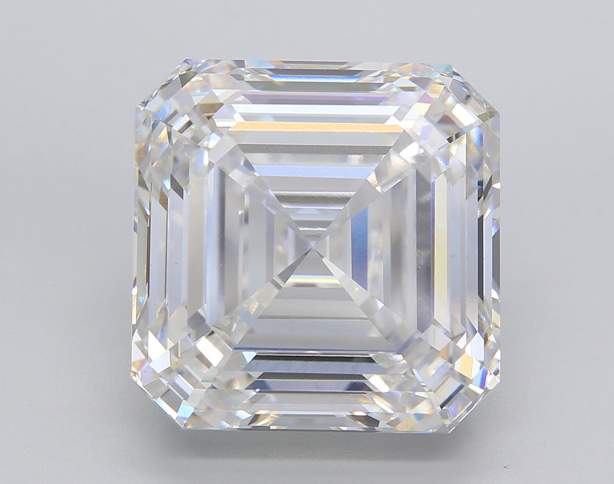 SQUARE Emerald Lab Created Diamond