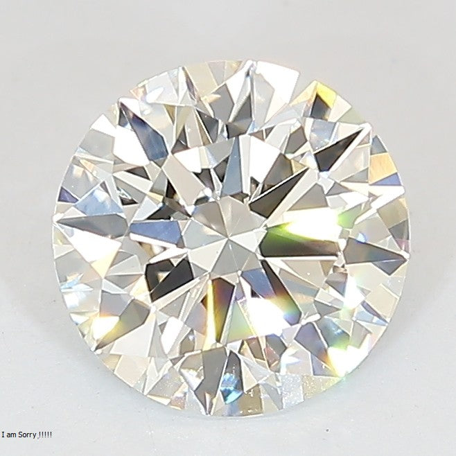 Round Lab Created Diamond