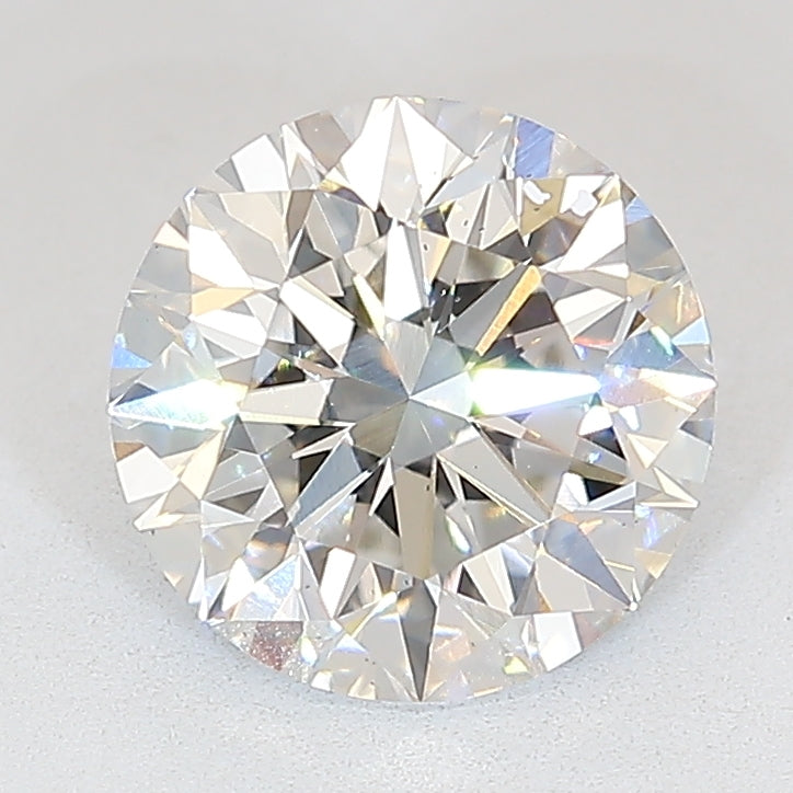 Round Lab Created Diamond