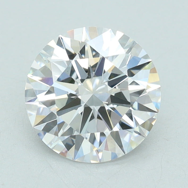 Round Lab Created Diamond
