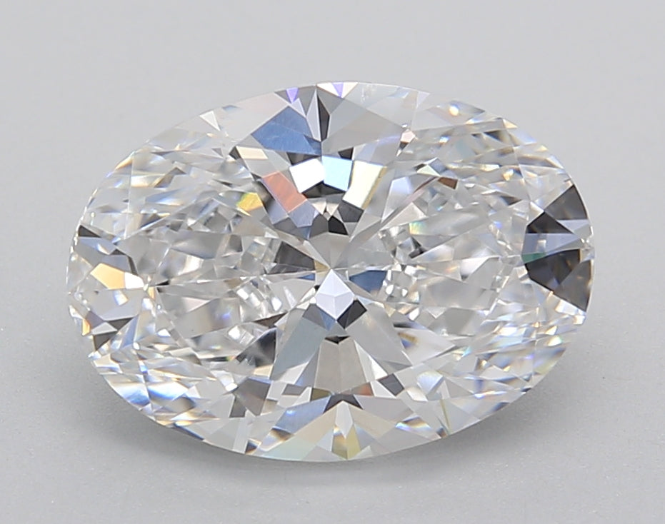 Oval Lab Created Diamond