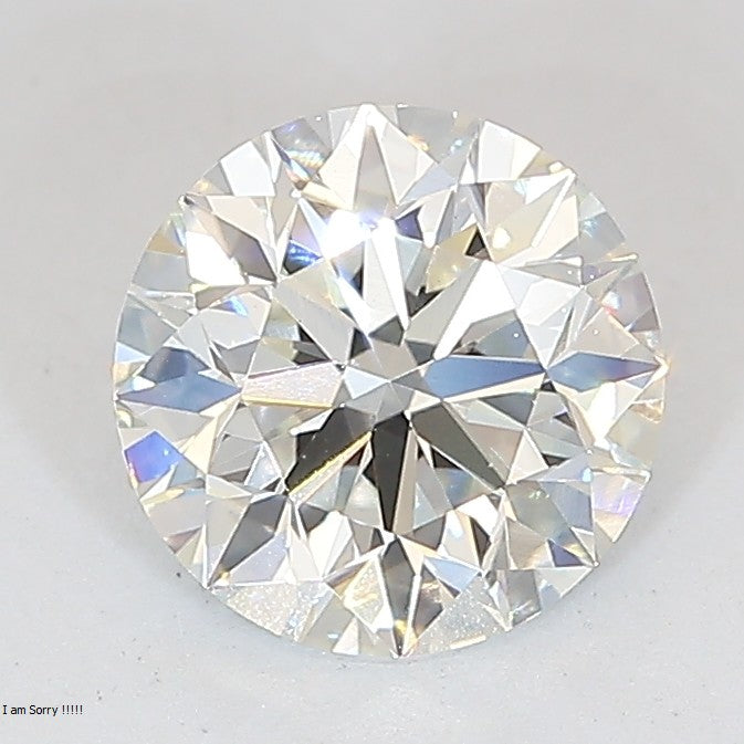 Round Lab Created Diamond