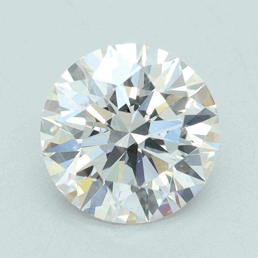 Round Lab Created Diamond