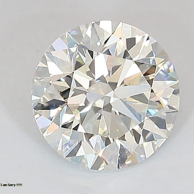 Round Lab Created Diamond