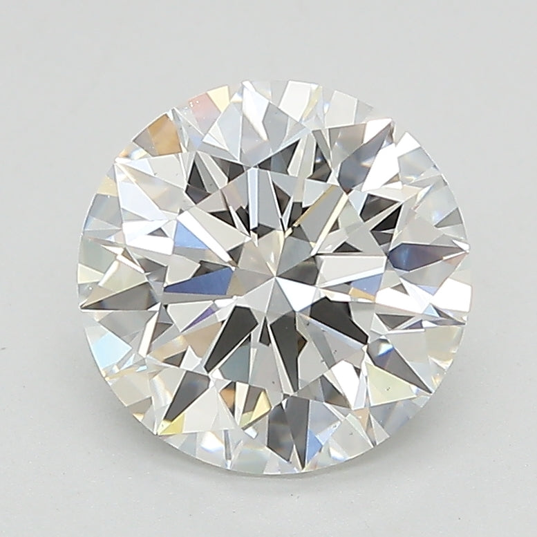Round Lab Created Diamond