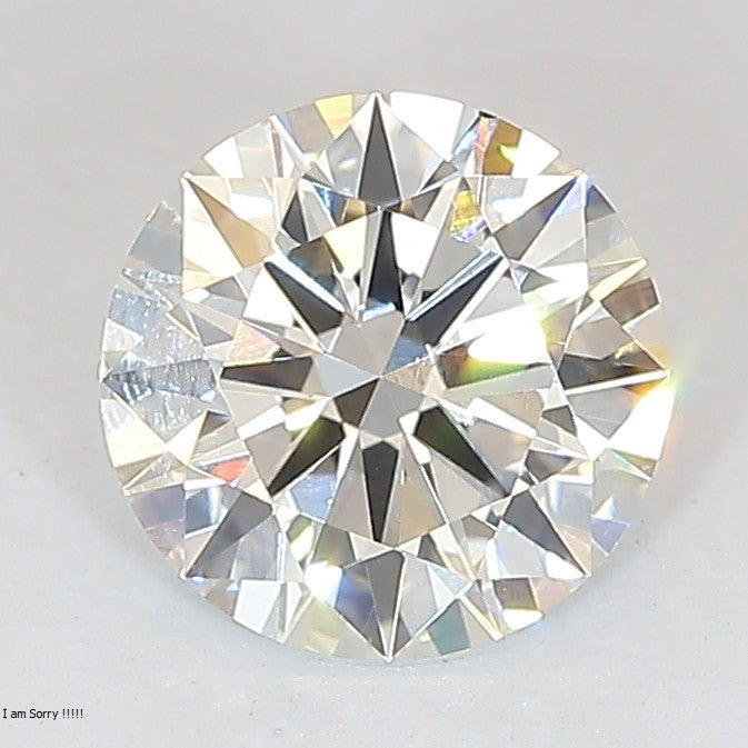 Round Lab Created Diamond