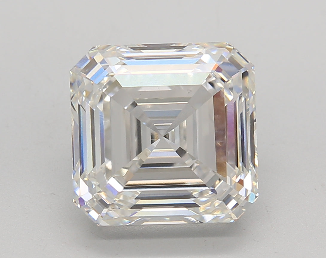 SQUARE Emerald Lab Created Diamond