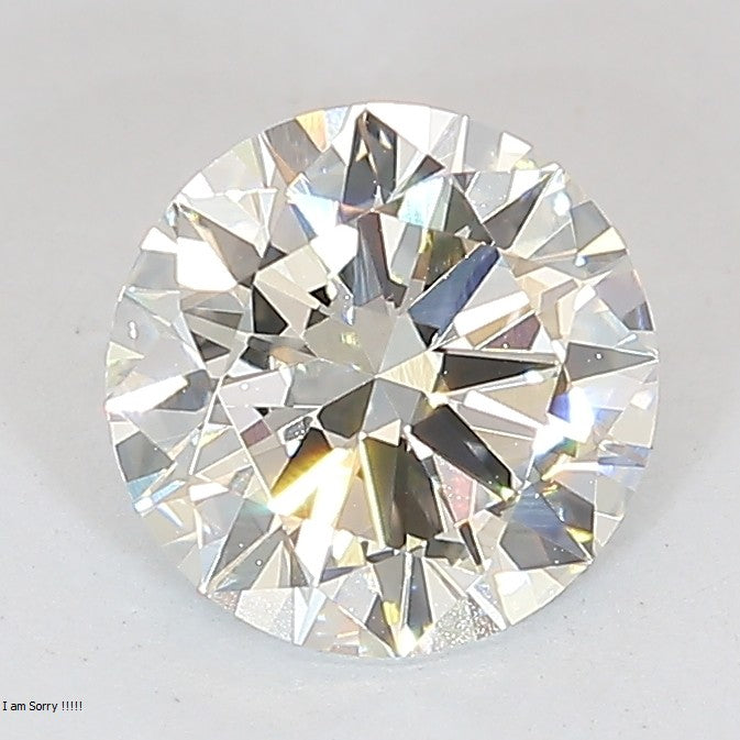 Round Lab Created Diamond