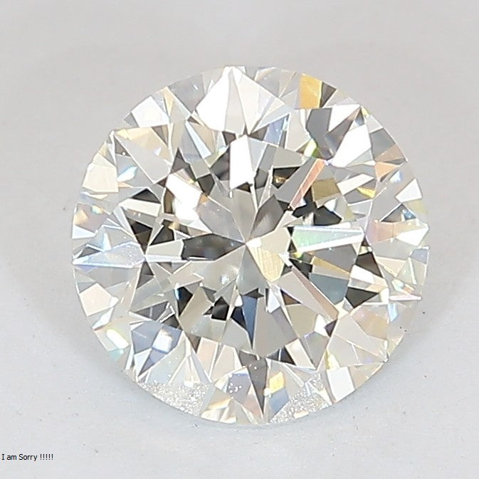 Round Lab Created Diamond