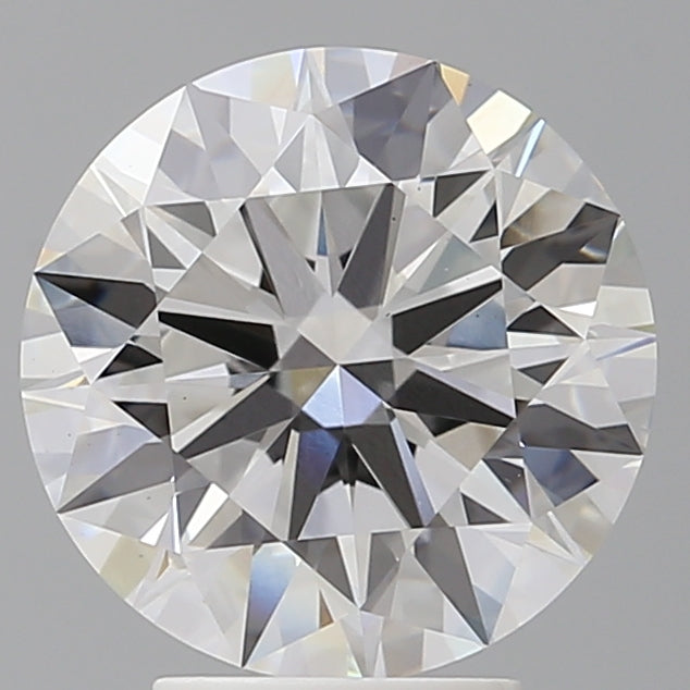Round Lab Created Diamond
